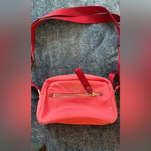Kate Spade crossbody pink nylon purse